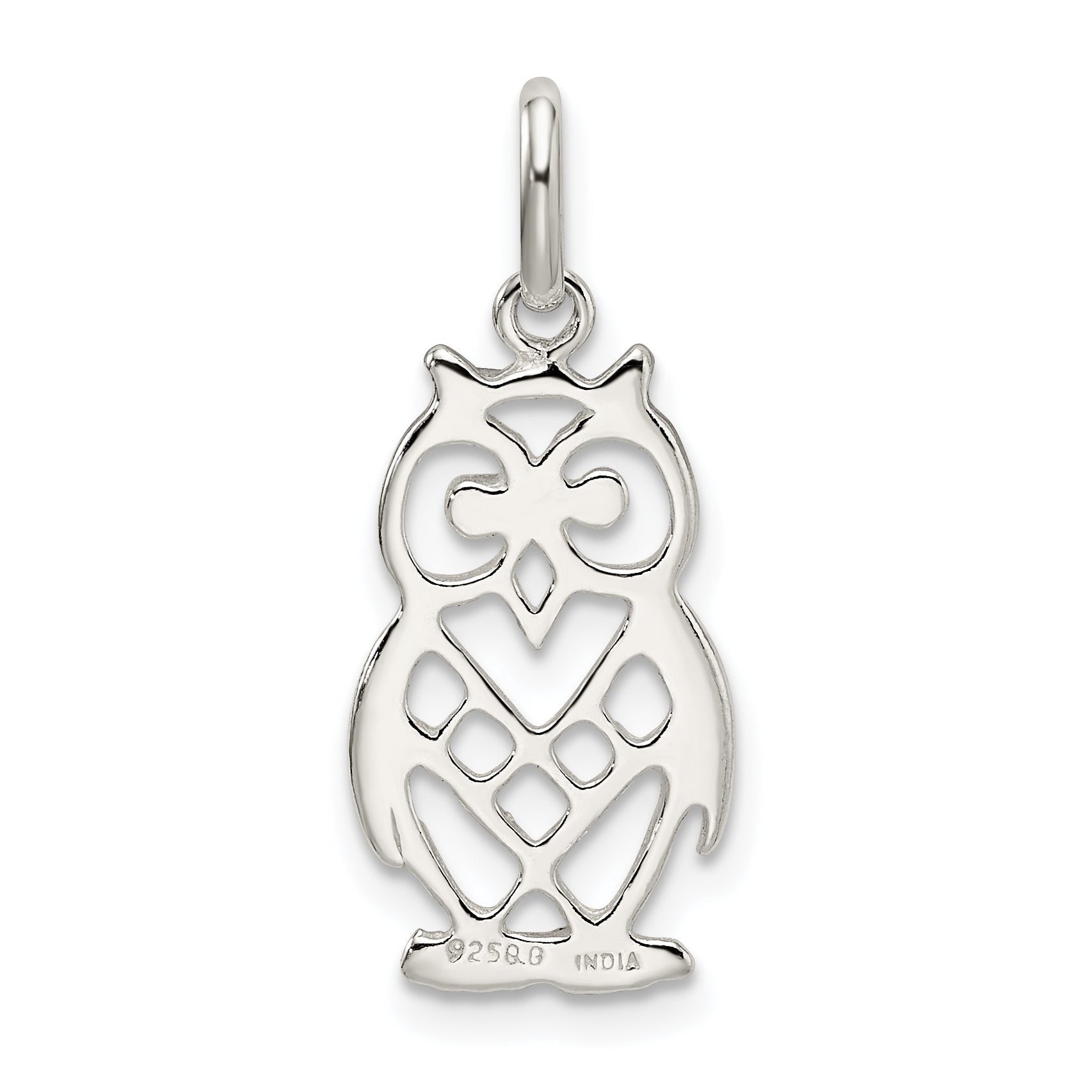 Sterling Silver Owl Charm