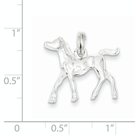 Sterling Silver Horse Charm
