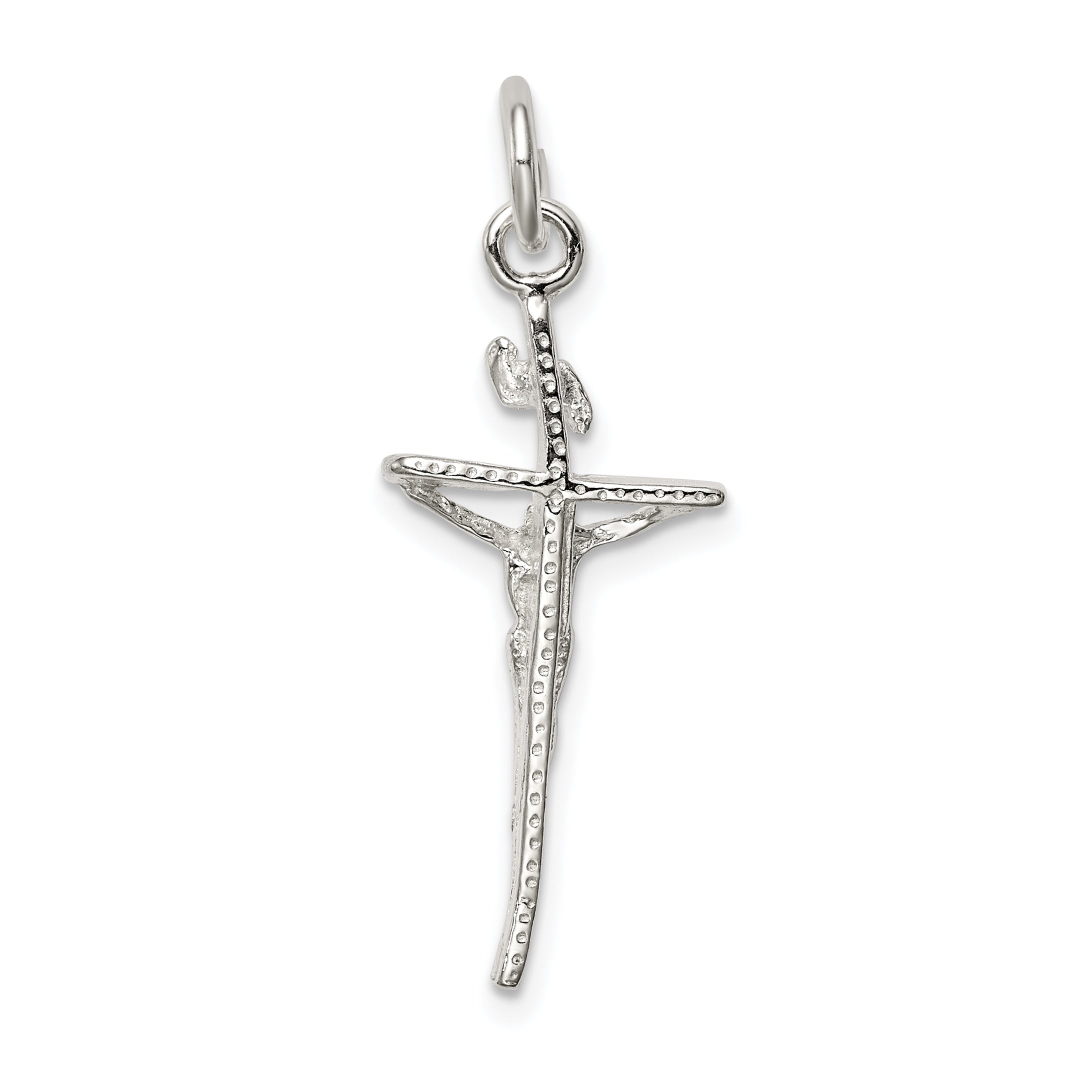 Sterling Silver Inri Crucifix Pendant