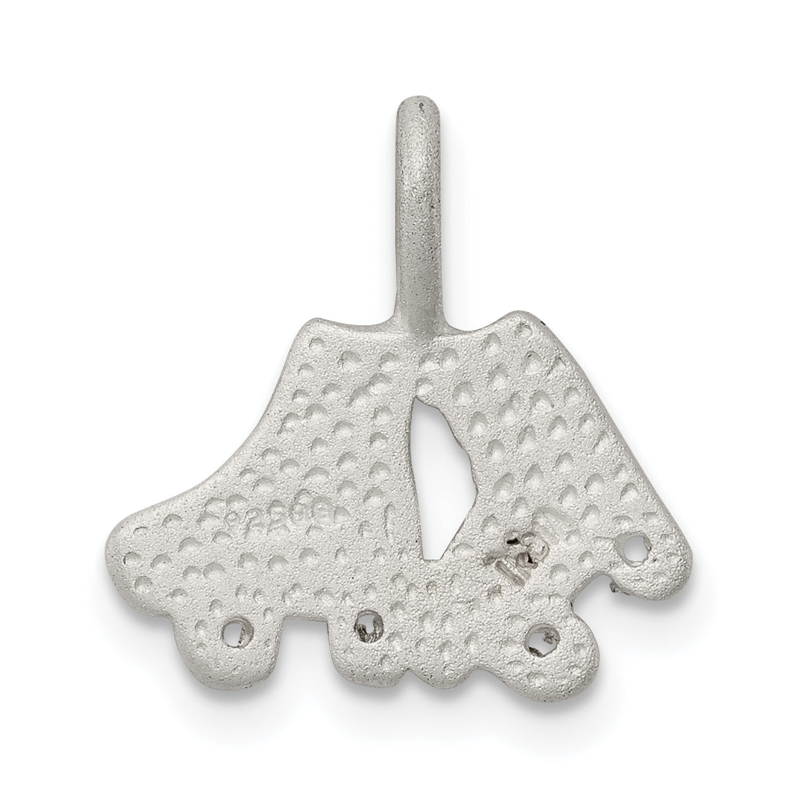 Sterling Silver Roller Skates Pendant