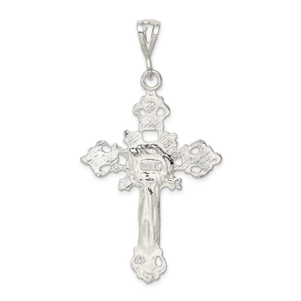 Sterling Silver Inri Crucifix Pendant