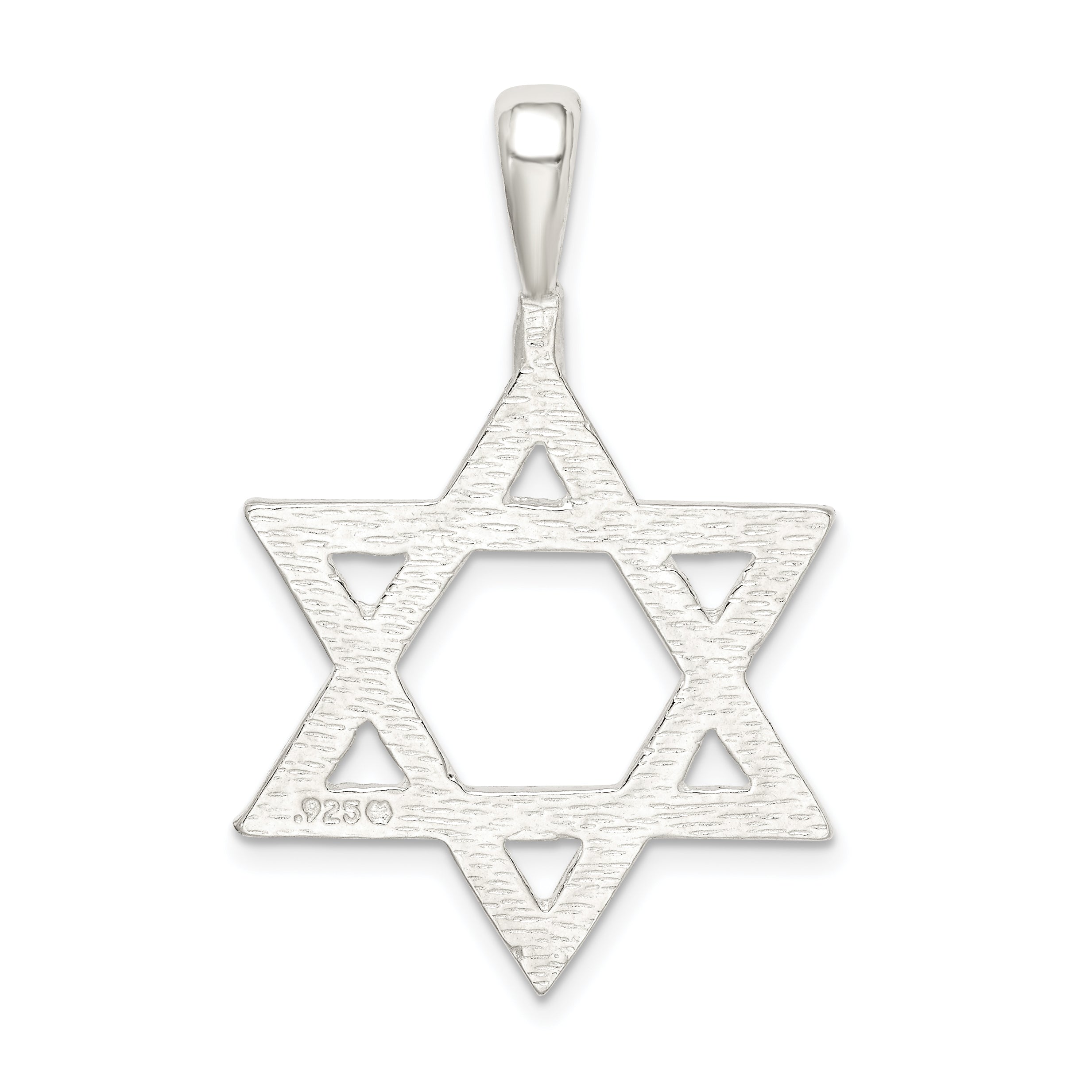 Sterling Silver Star Of David Charm