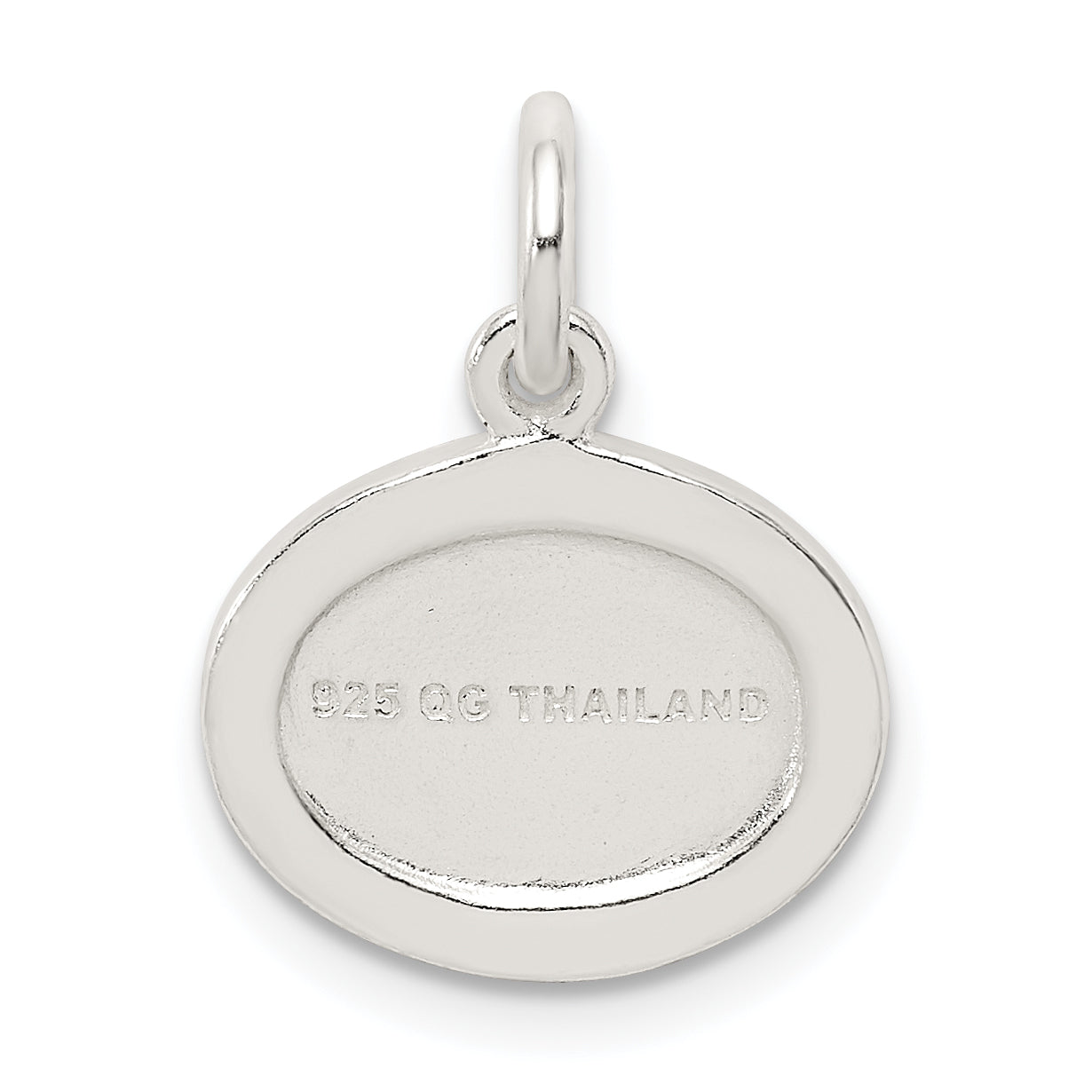 Sterling Silver W/ Stellux Crystal Angel Pendant