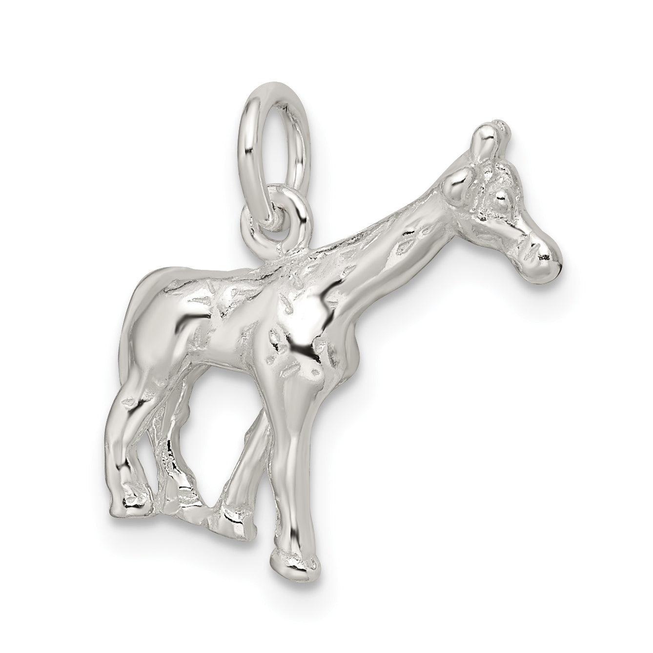 Sterling Silver Giraffe Charm