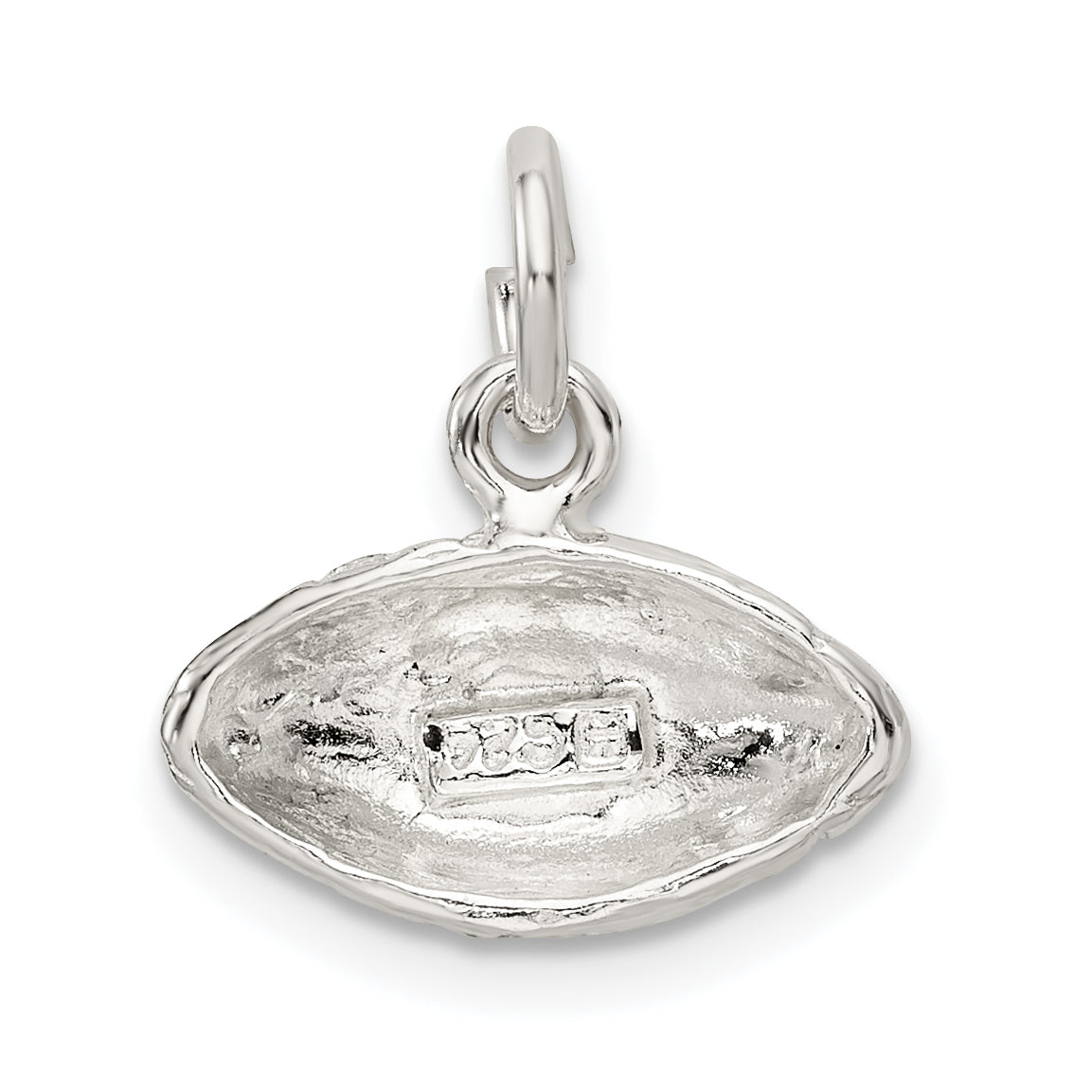 Sterling Silver Football Charm