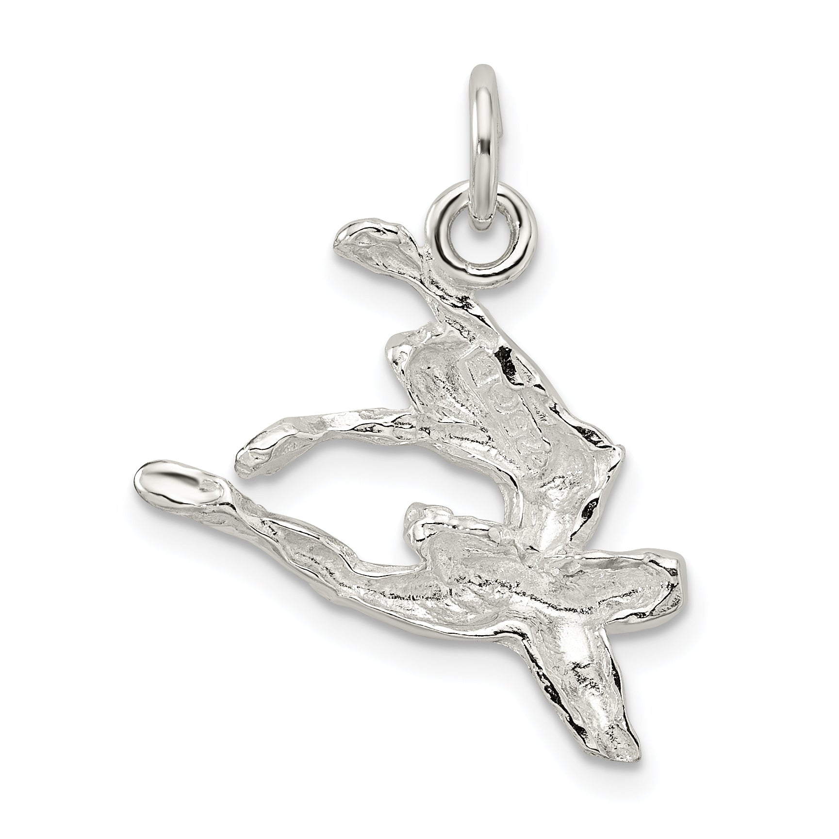 Sterling Silver Ballerina Charm
