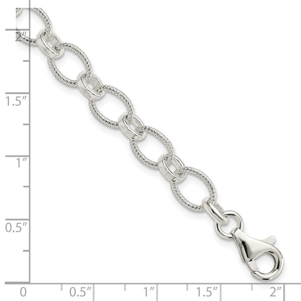 7.5 Inch Sterling Silver Bracelet