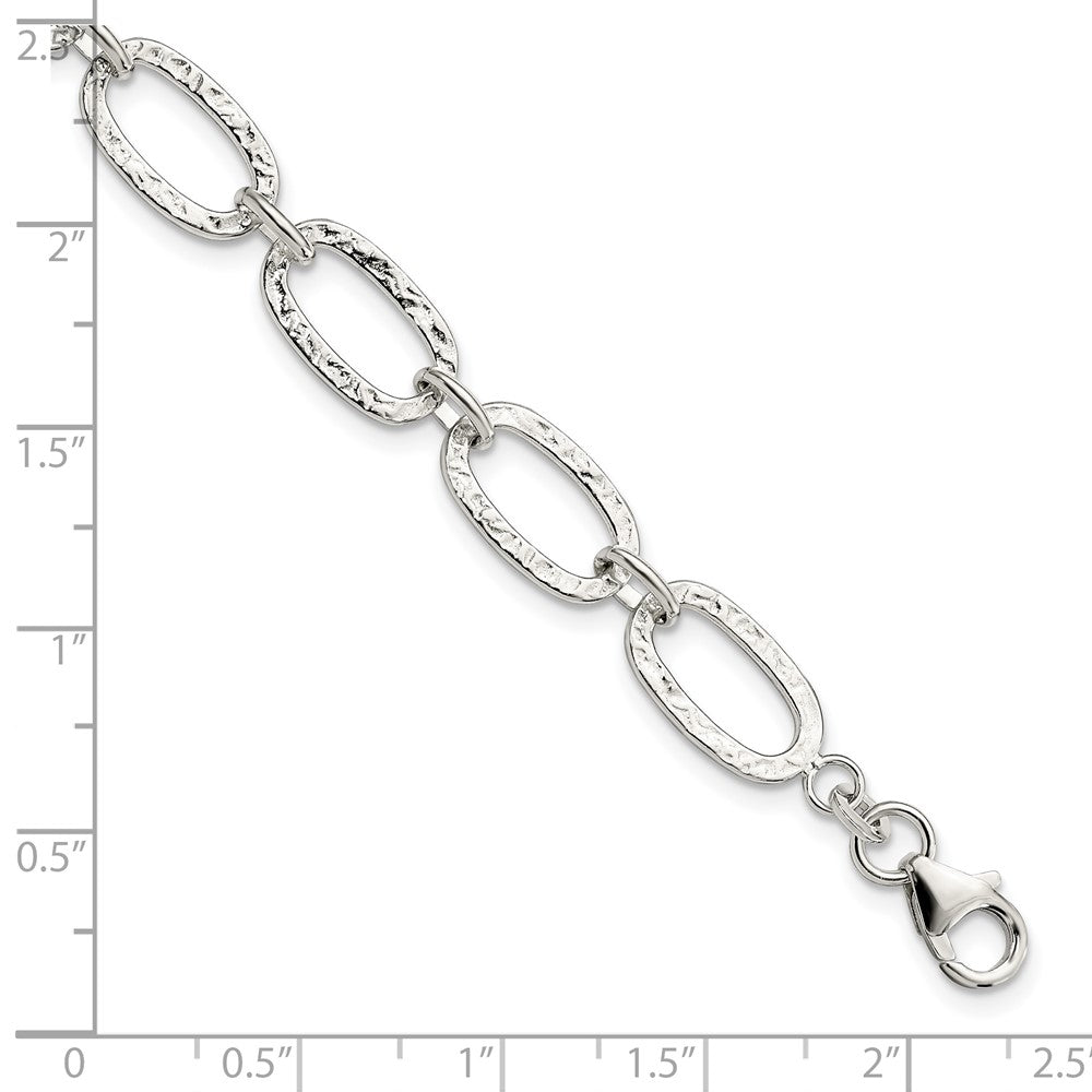 7.5 Inch Sterling Silver Fancy Bracelet