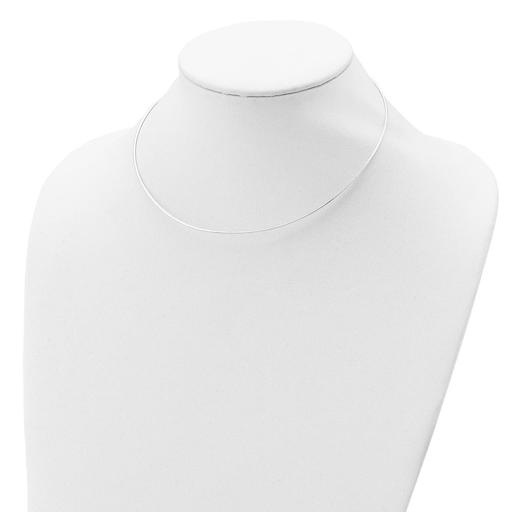 16 Inch Sterling Silver 1.35mm W/ 2In Extender Neckwire Chain Necklace