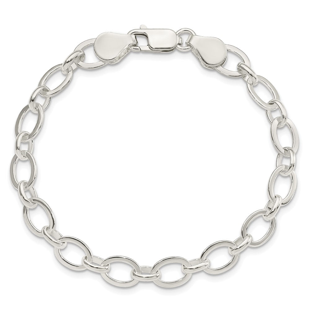 6.5 Inch Sterling Silver 6.5Inch Fancy Link Bracelet
