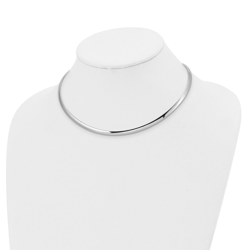 Sterling Silver Omega 2In Ext. Necklace