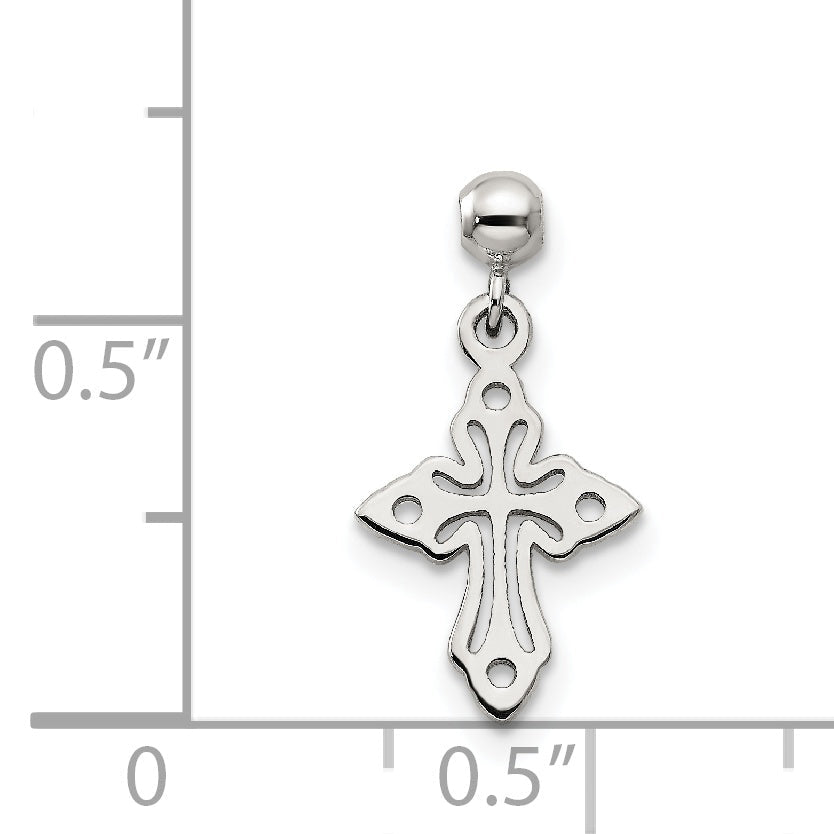 Sterling Silver Mio Memento Dangle Cross Charm