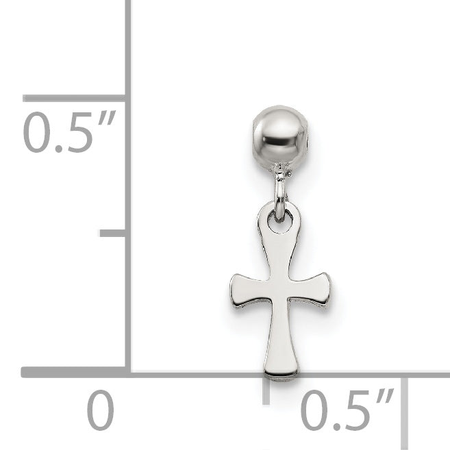 Sterling Silver Mio Memento Dangle Cross Charm