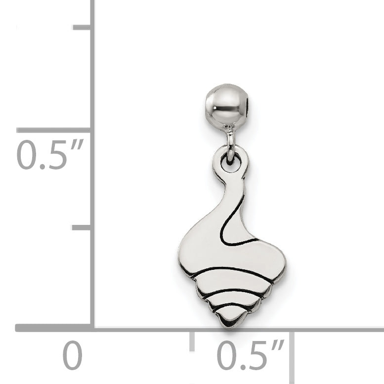 Sterling Silver Mio Memento Dangle Shell Charm