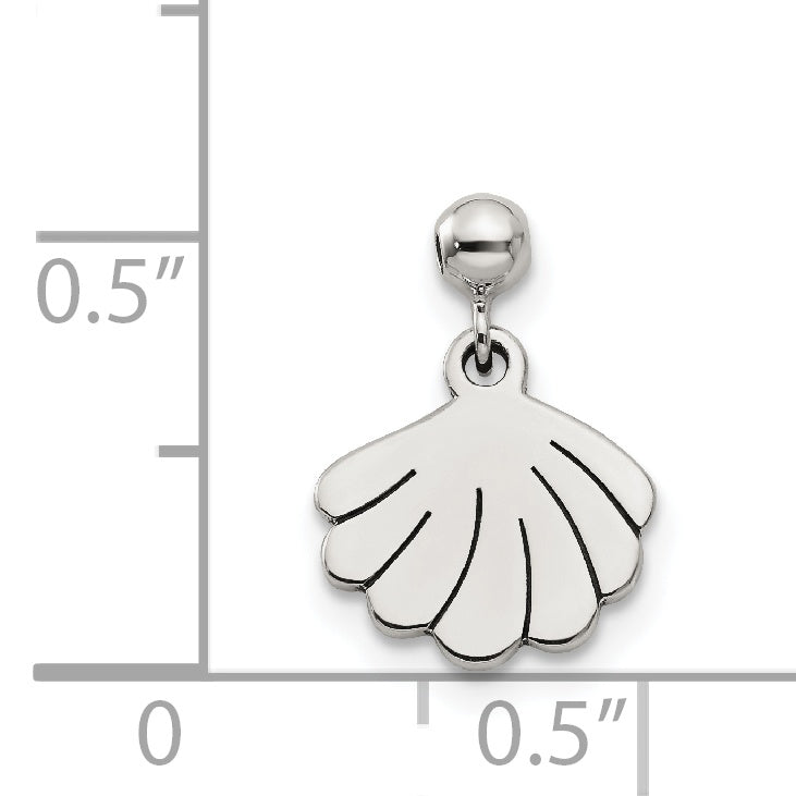 Sterling Silver Mio Memento Dangle Shell Charm