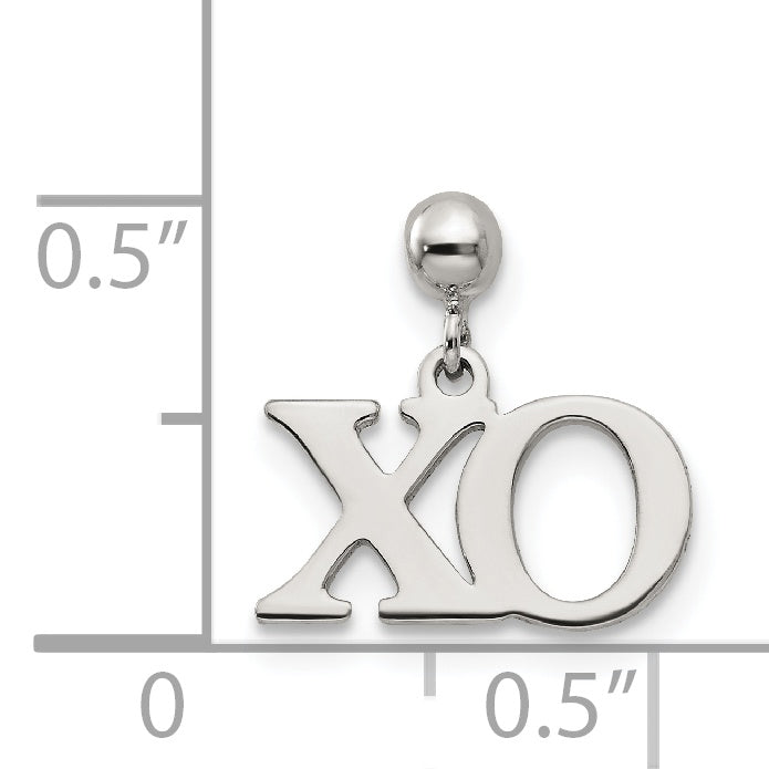 Sterling Silver Mio Memento Dangle Xo Charm