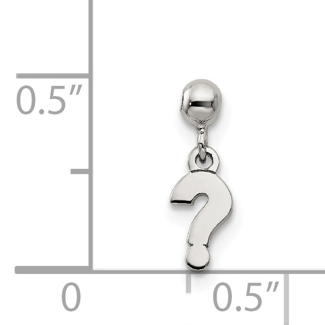Sterling Silver Mio Memento Dangle Question Mark Charm