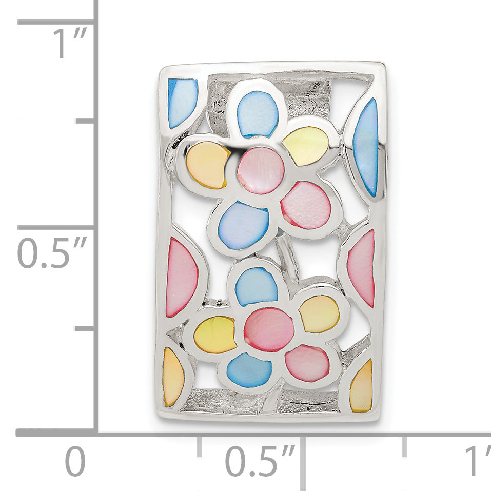 Sterling Silver Mother Of Pearl Pendant