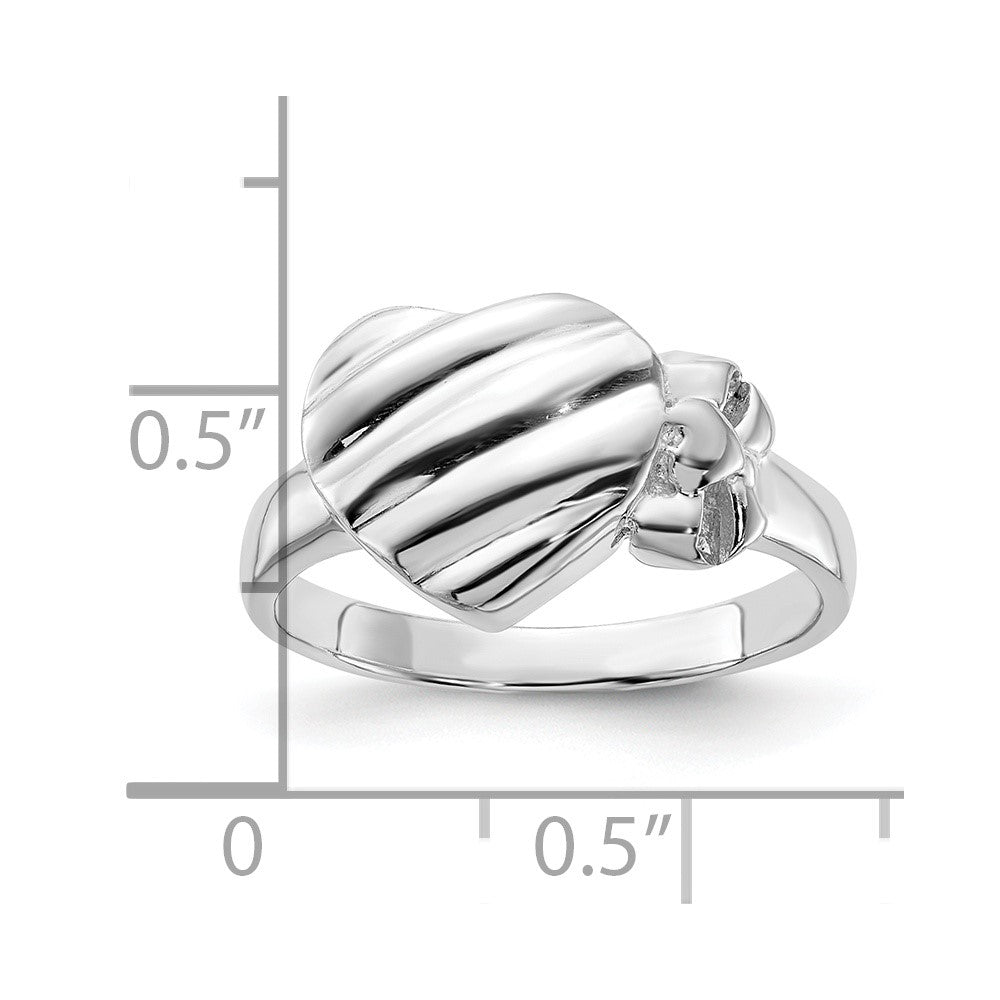 Sterling Silver Heart Ring