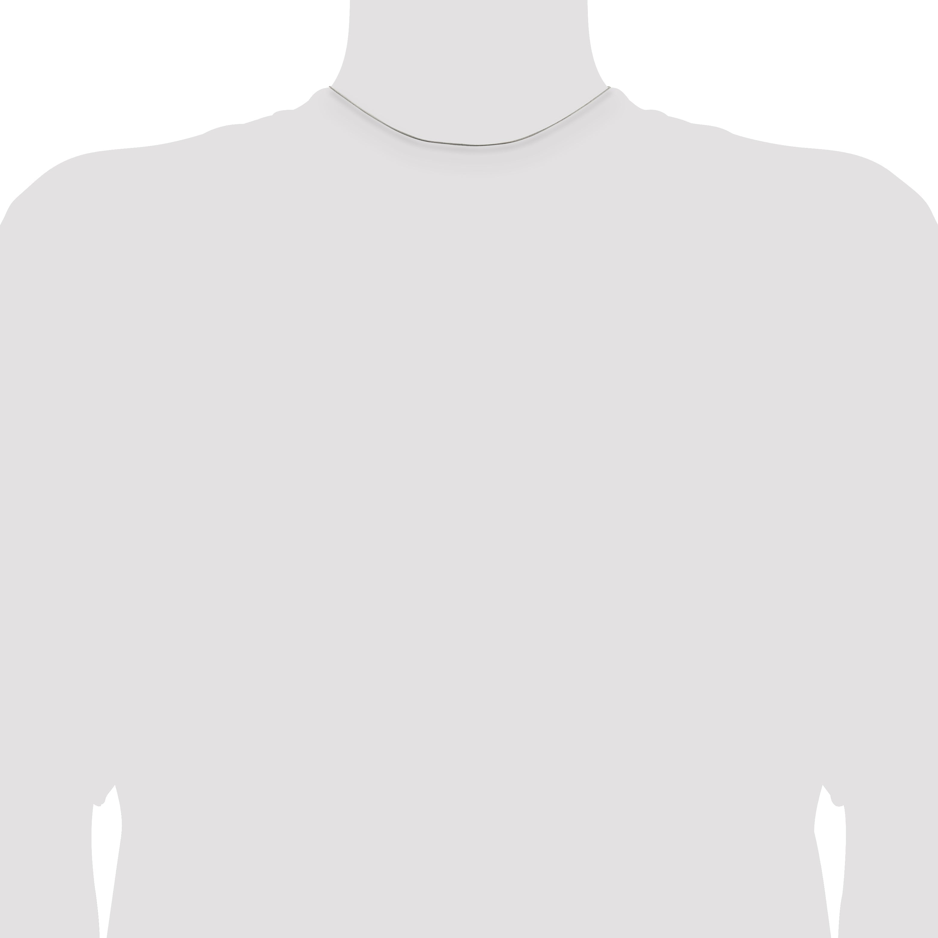 14 Inch Sterling Silver .7mm Snake Chain Necklace