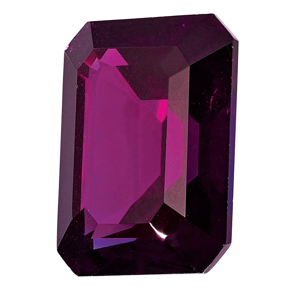 Gemstone Rhodolite Garnet Aa Quality 6X4mm Emerald Cut