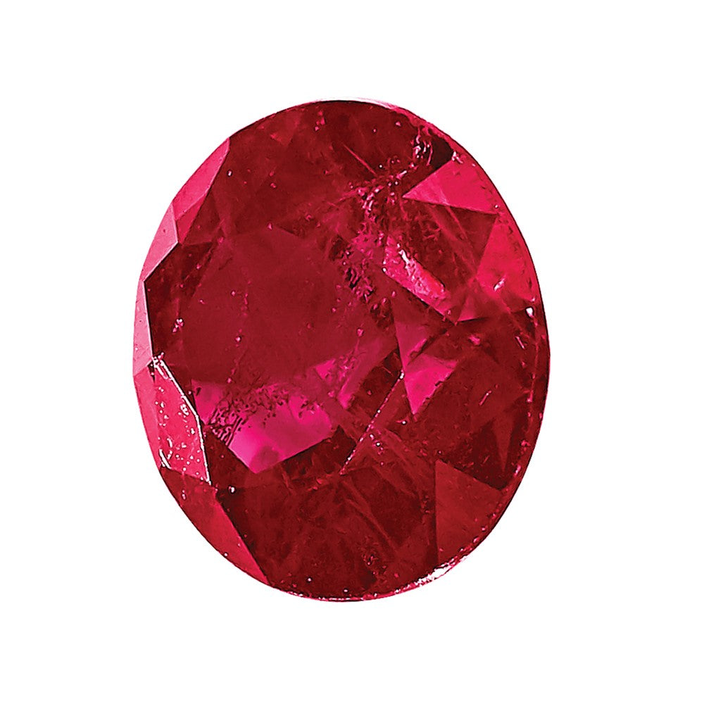 Gemstone Ruby A Quality 1mm Round Diamond-Cut