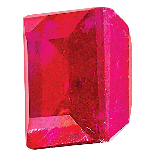 Gemstone Ruby Aa Quality 3.5mm Square Step-Cut