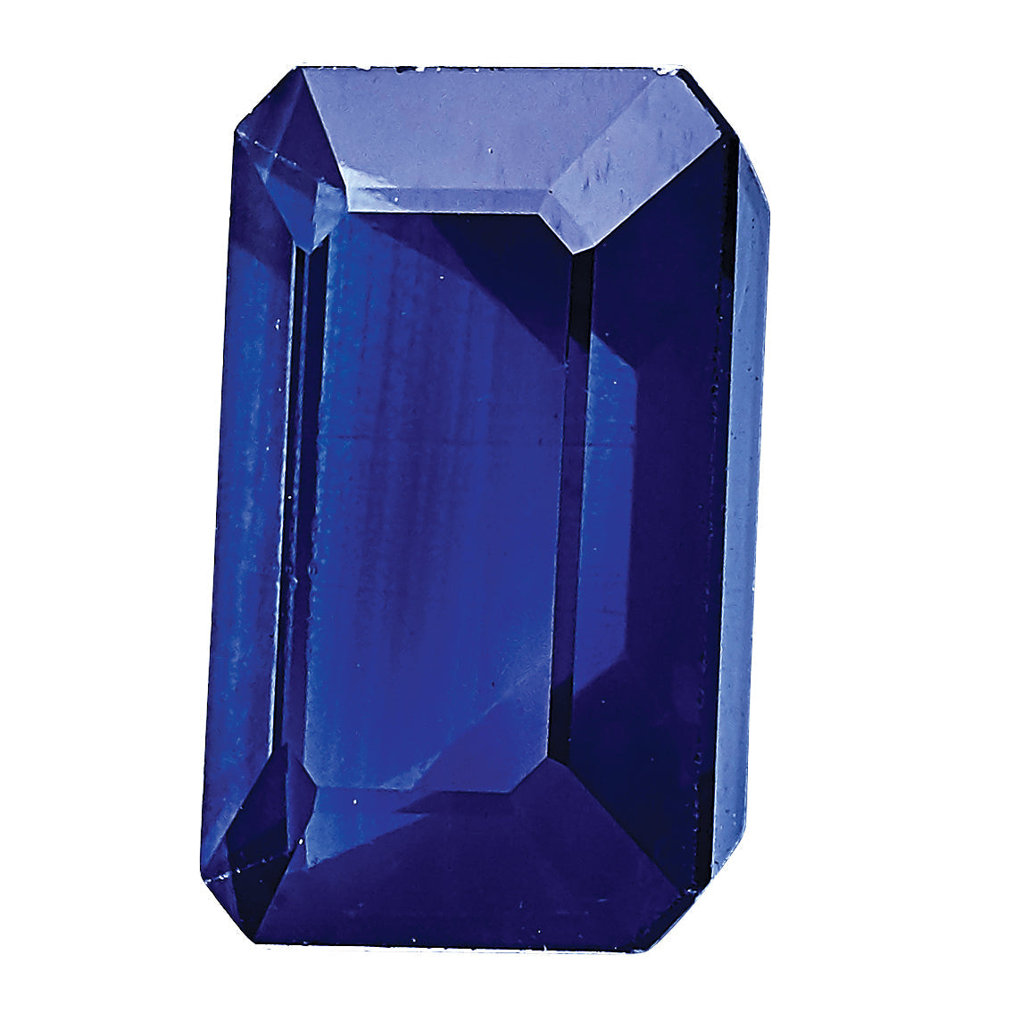 Gemstone Blue Sapphire A Quality 7X5mm Emerald Cut