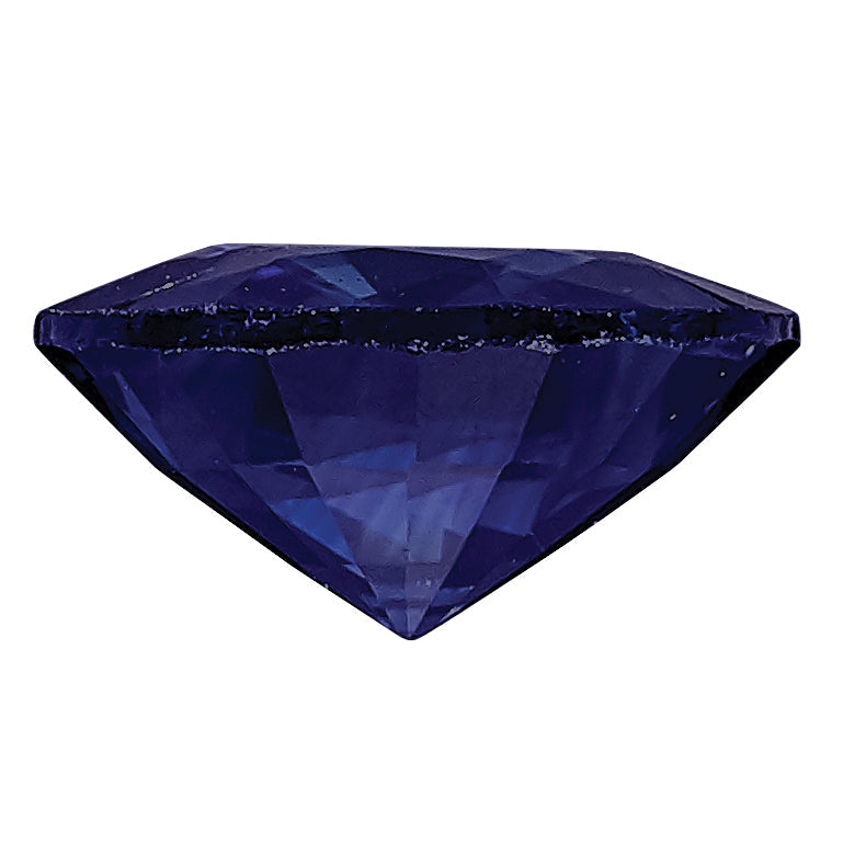 Gemstone Blue Sapphire A Quality 2mm Round Diamond-Cut