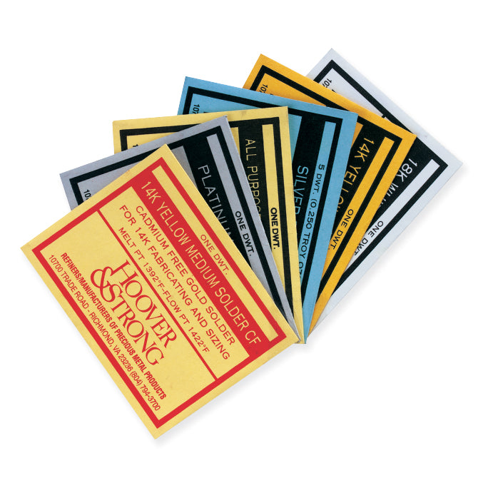 10K White Gold Hard Solder