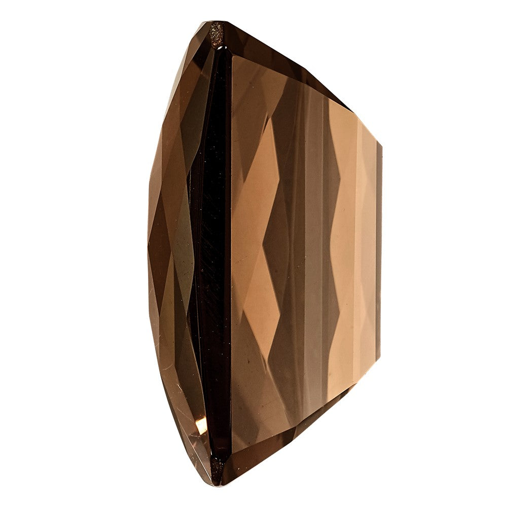 Gemstone Smoky Quartz Aa Quality 10X8mm Emerald Checkerboard