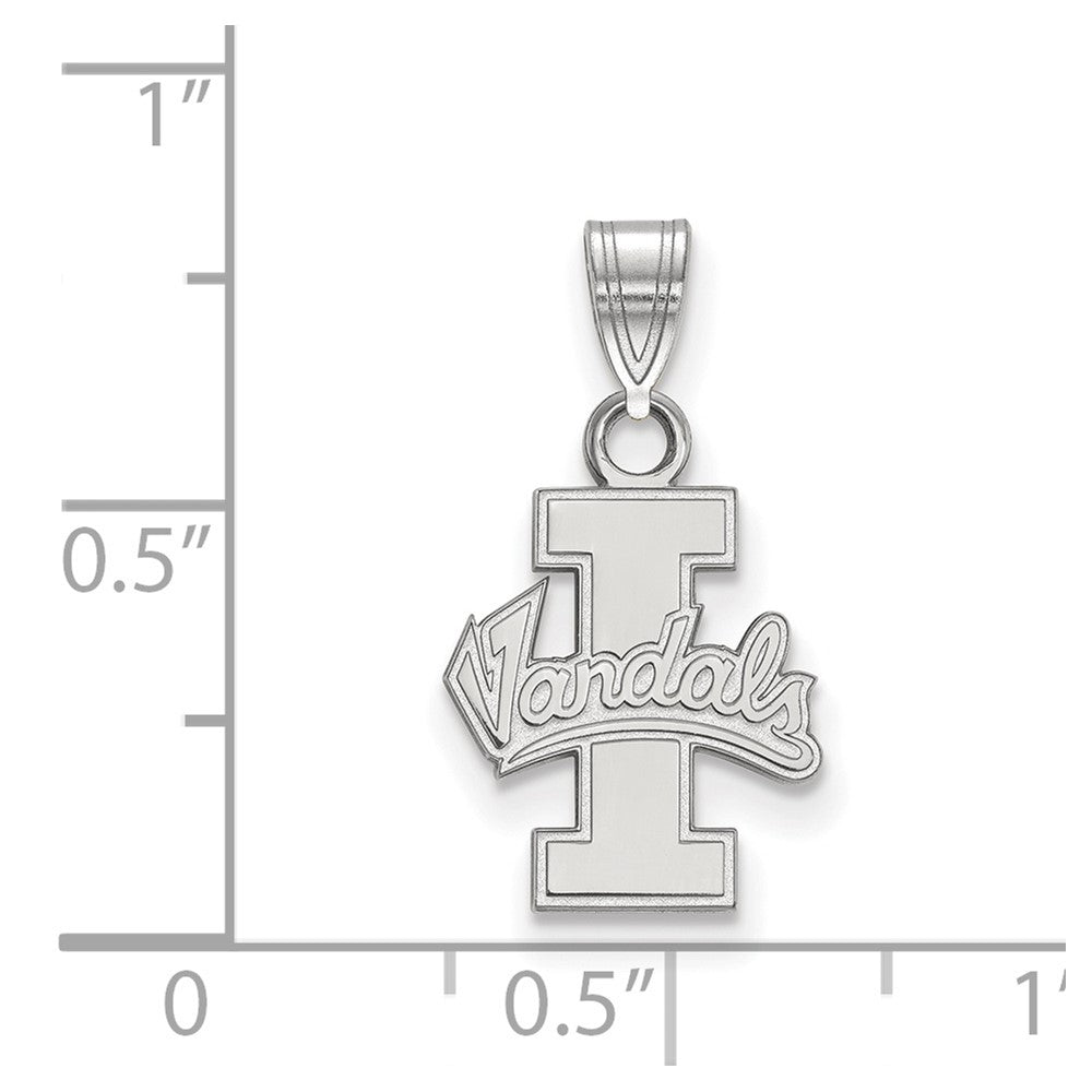 10K White Gold Logoart University Of Idaho Vandals Small Pendant