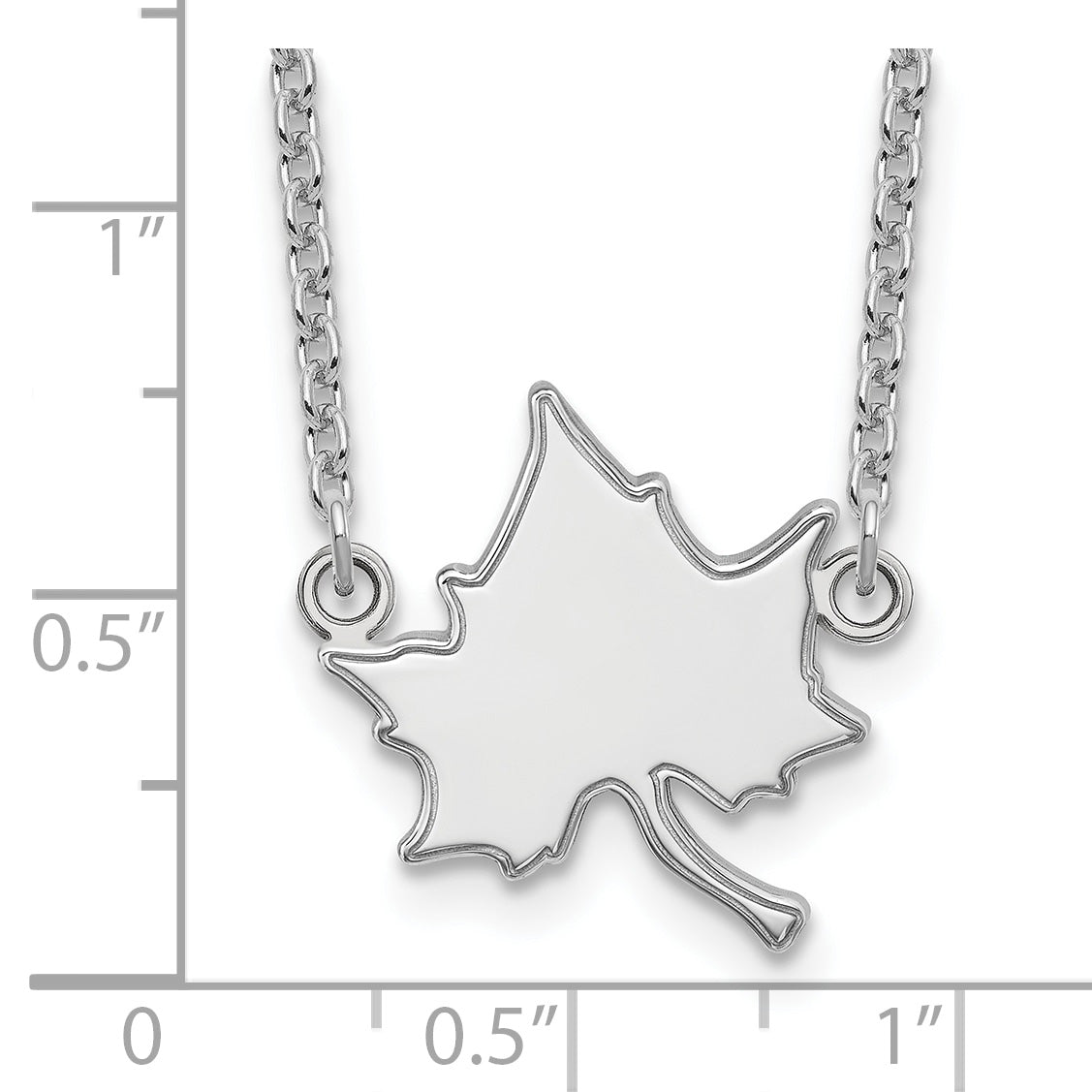 Sterling Silver Rhodium Plated Logoart Indiana State University I S Large Pendant 18 Inch Necklace