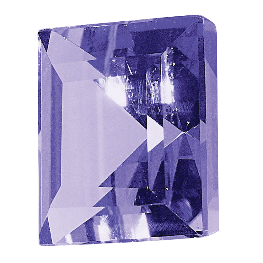 Gemstone Tanzanite A Quality 3mm Square Step-Cut