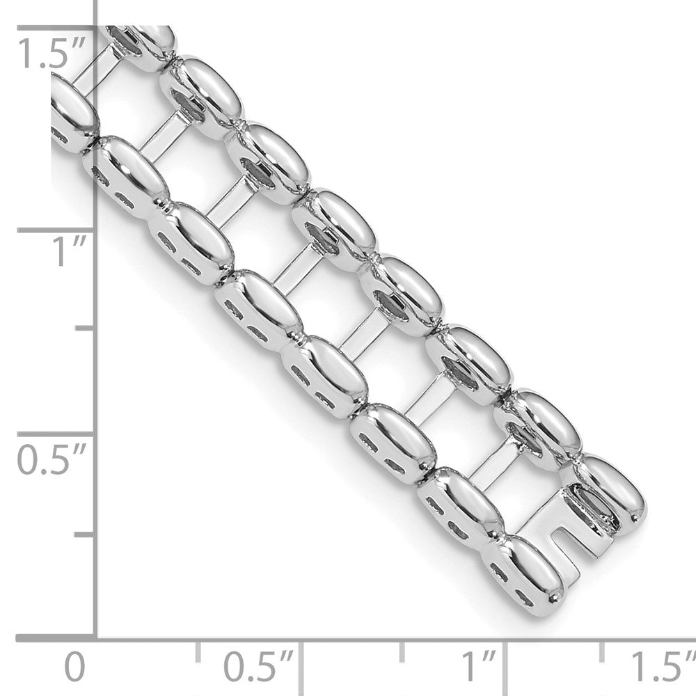 14K White Gold Tennis Jacket Blank