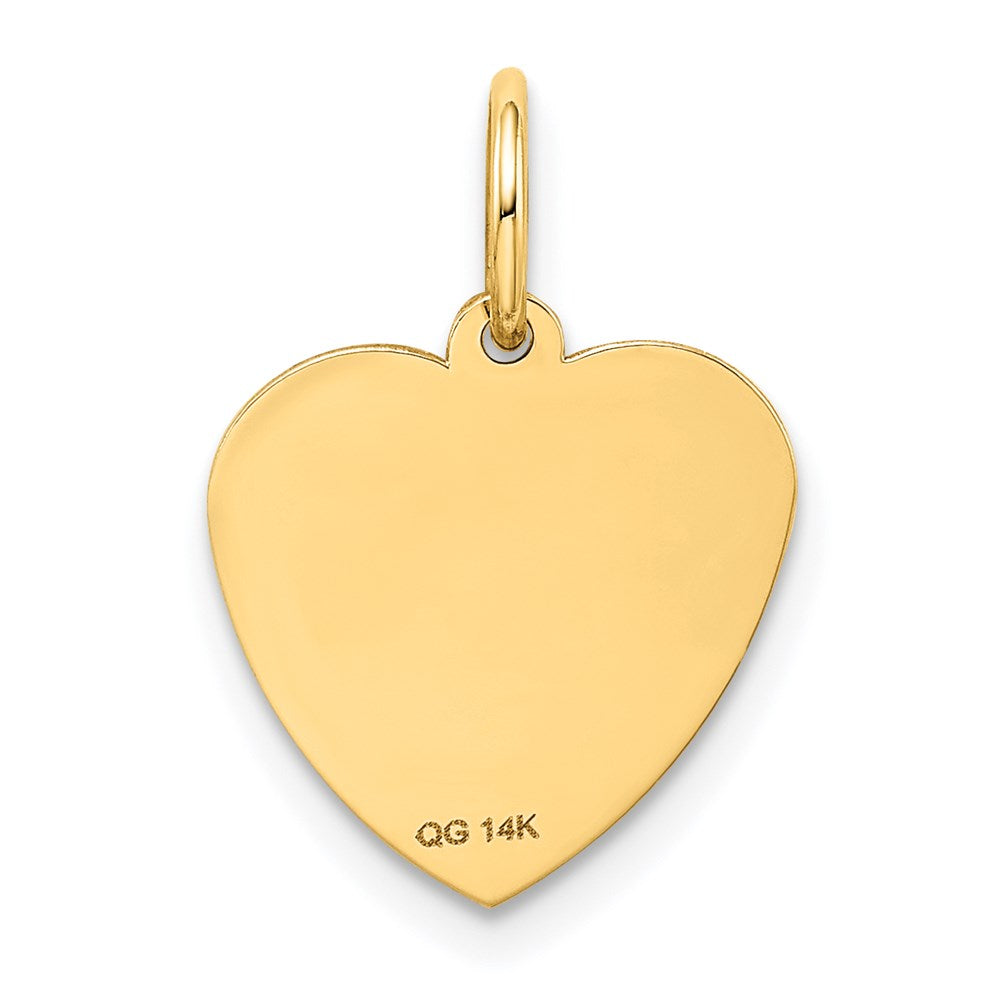 14k Yellow Gold 14k #1 GRANDDAUGHTER Charm
