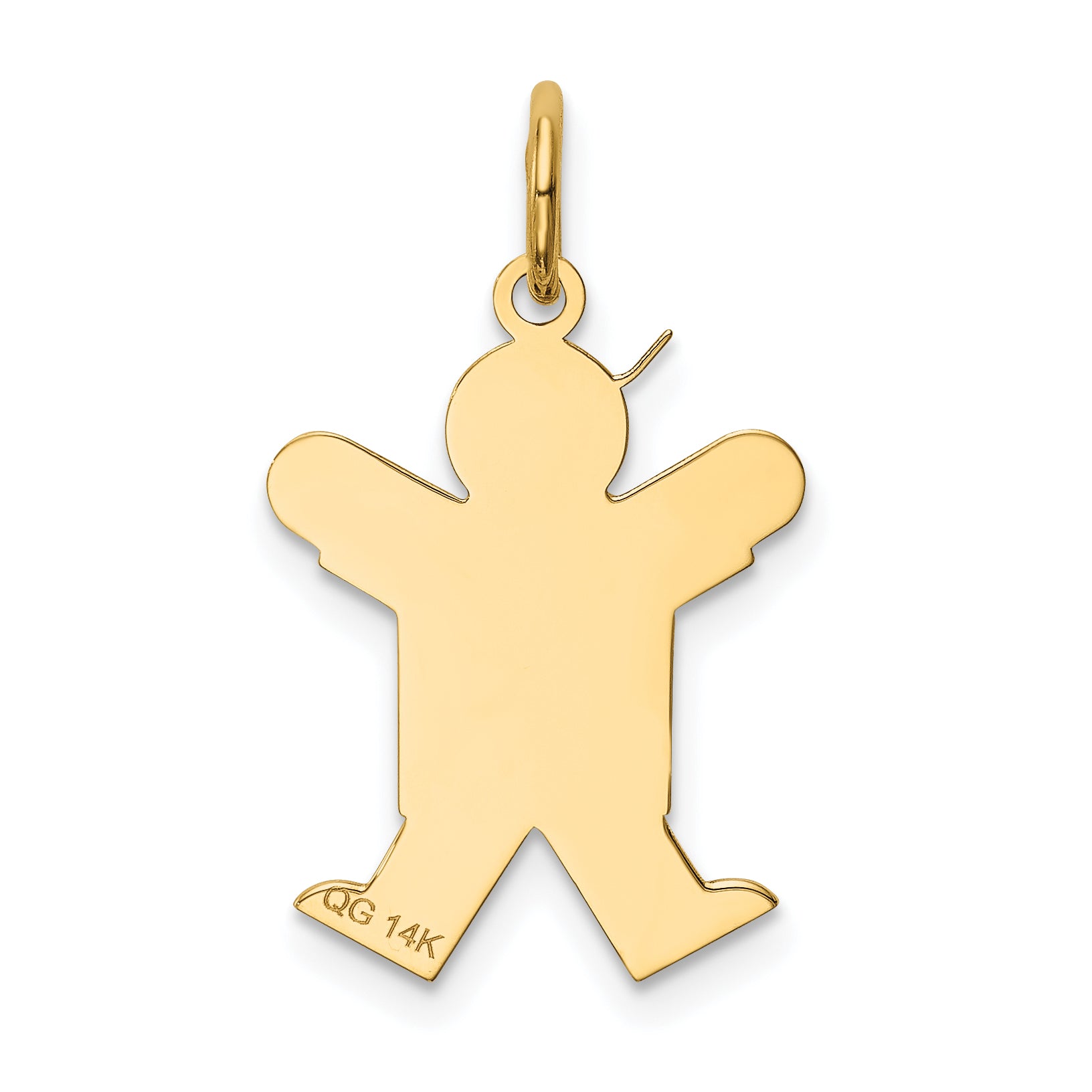 14k Yellow Gold 14k Kid Charm