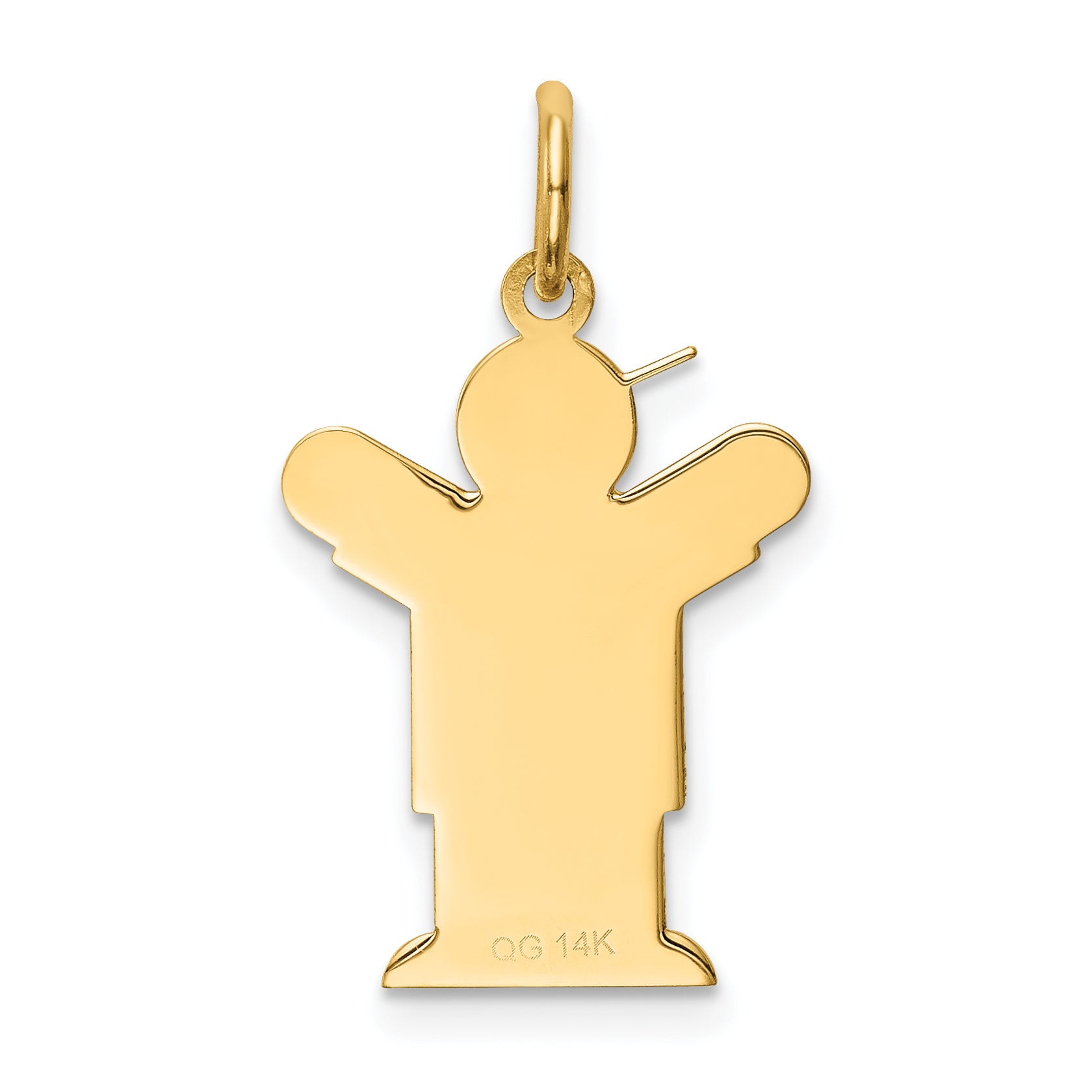 14k Yellow Gold 14k Kid Charm