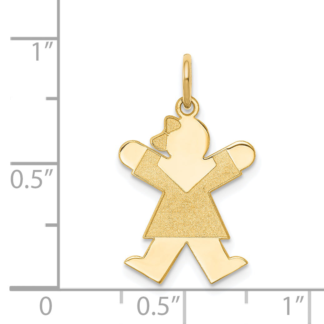 14k Yellow Gold 14k Kid Charm