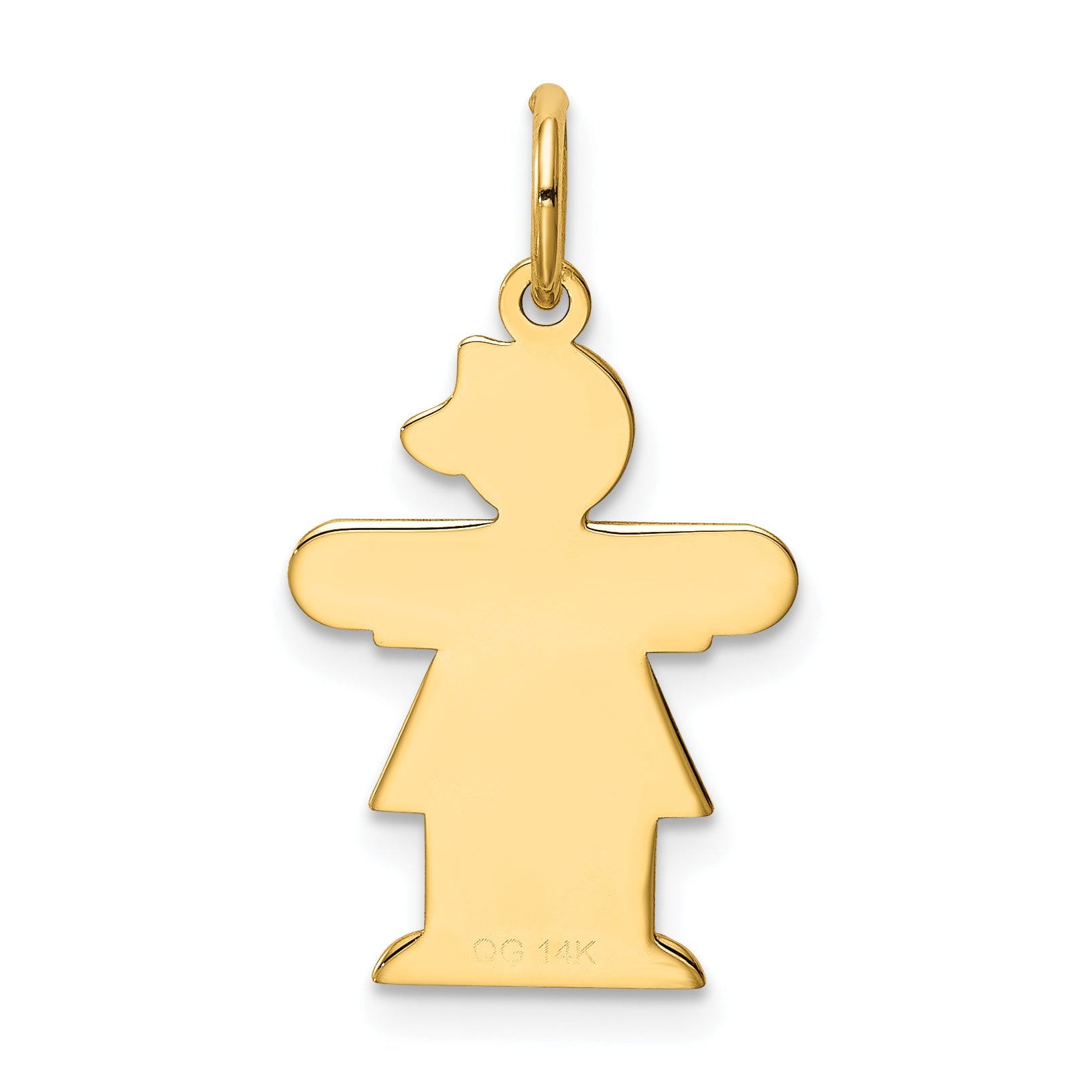 14k Yellow Gold 14k Kid Charm