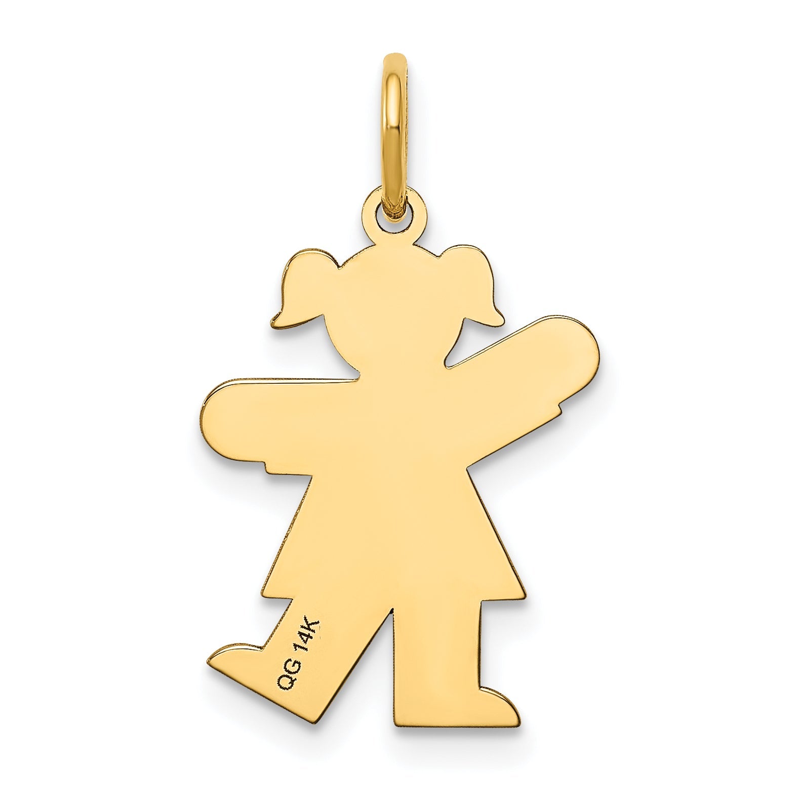 14k Yellow Gold 14k Kid Charm