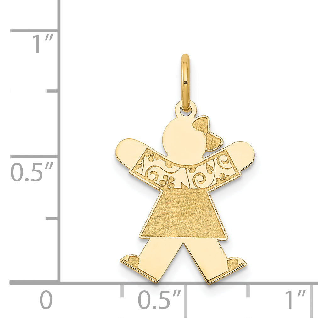 14k Yellow Gold 14k Kid Charm