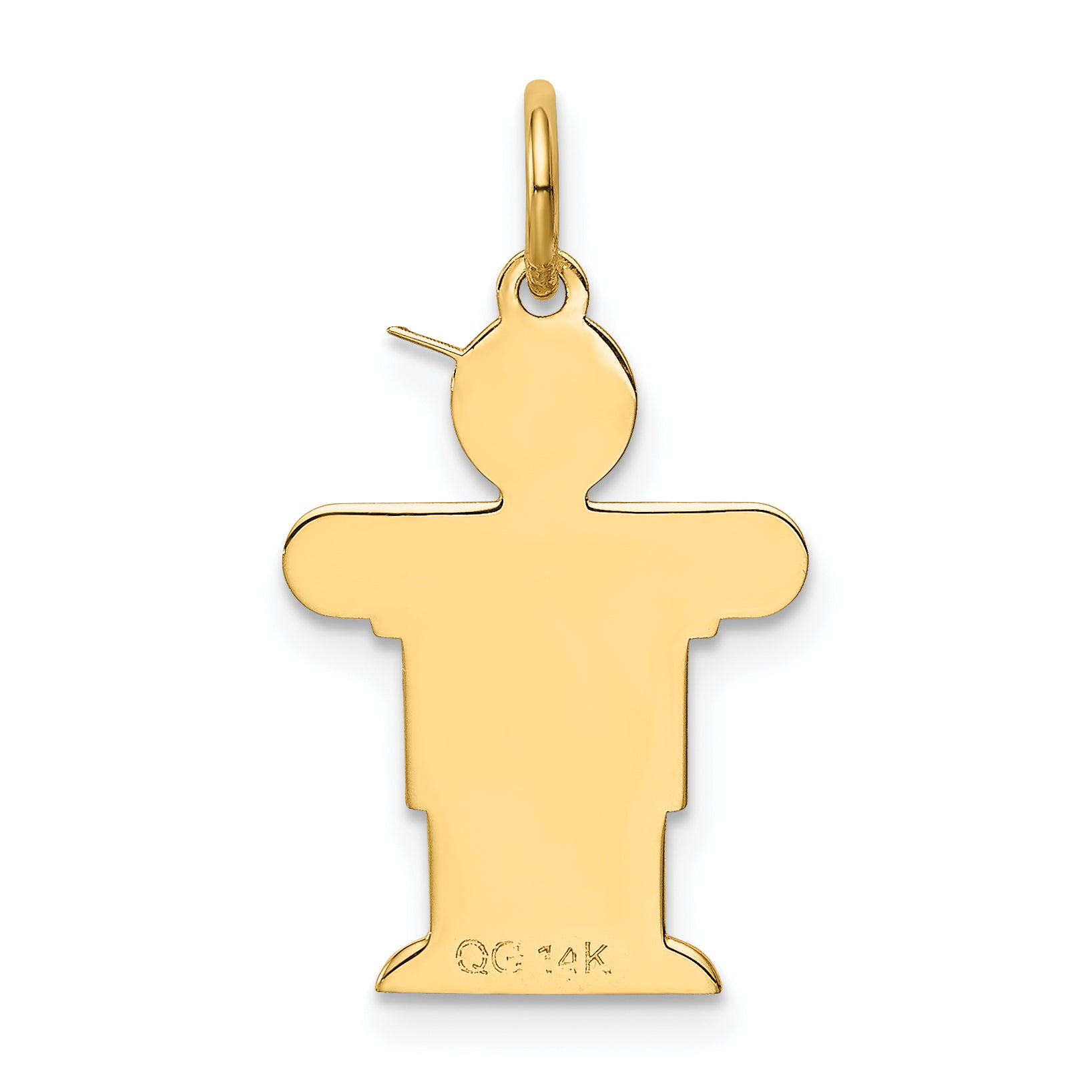 14k Yellow Gold 14k Kid Charm
