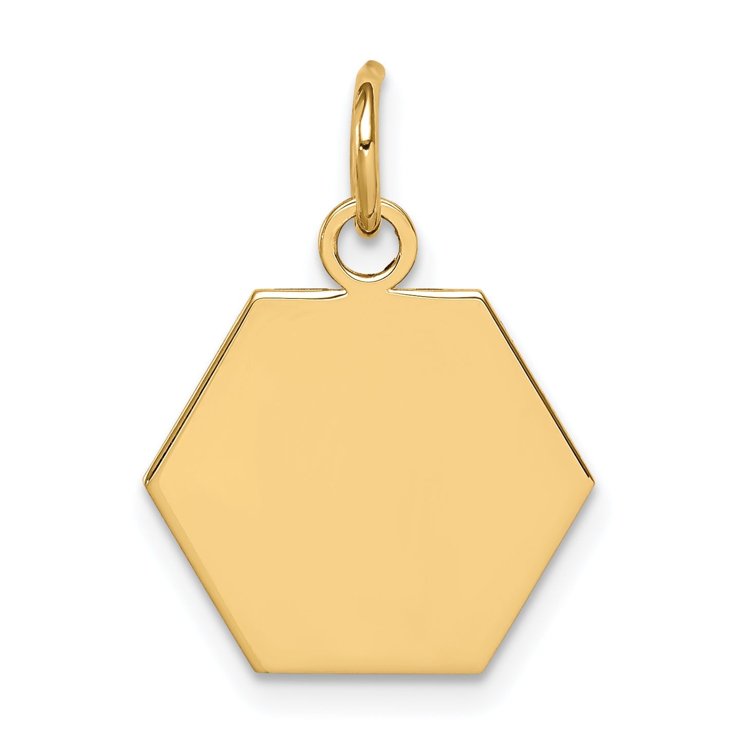 14k Yellow Gold 14k Non-enameled Medical Jewelry Pendant