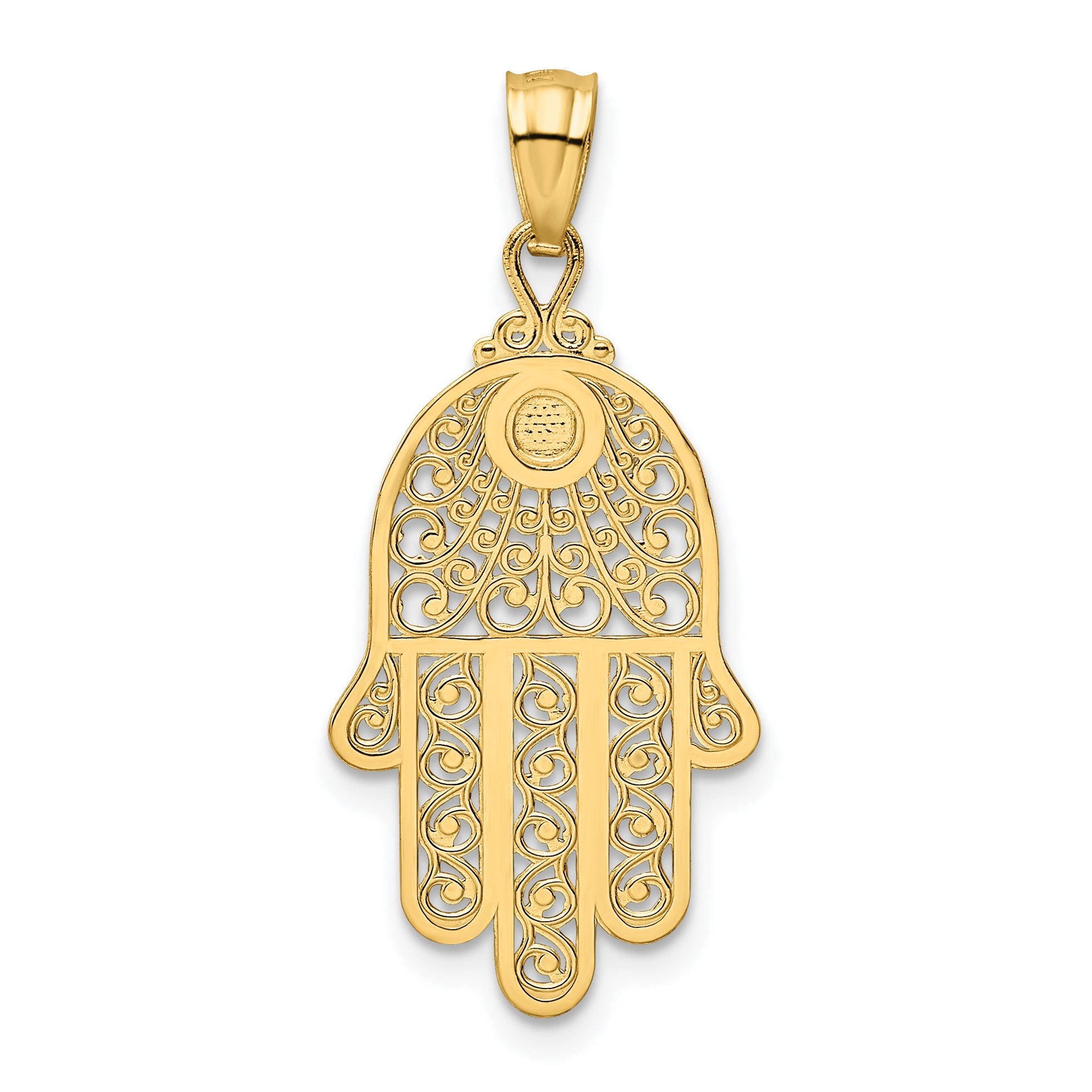 14k Yellow Gold 14k Yellow Gold Hand of God Pendant