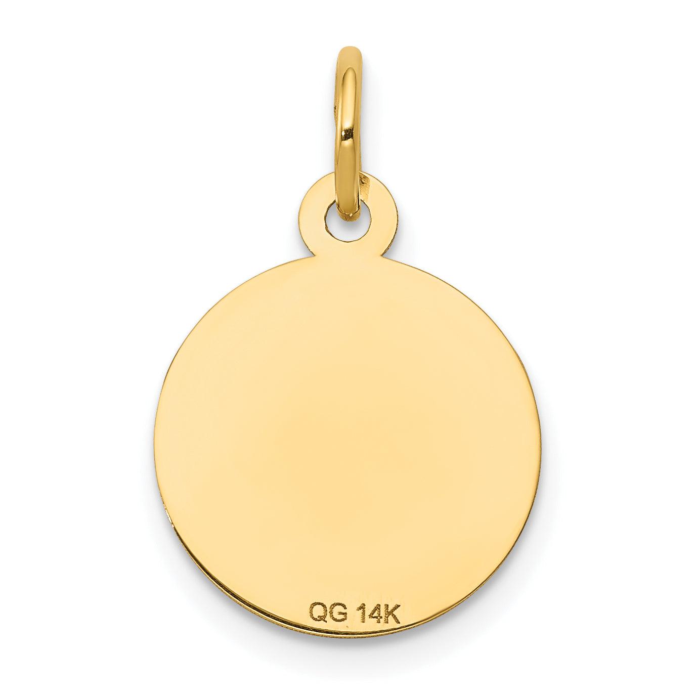 14k Yellow Gold 14k Holy Communion Disc Charm