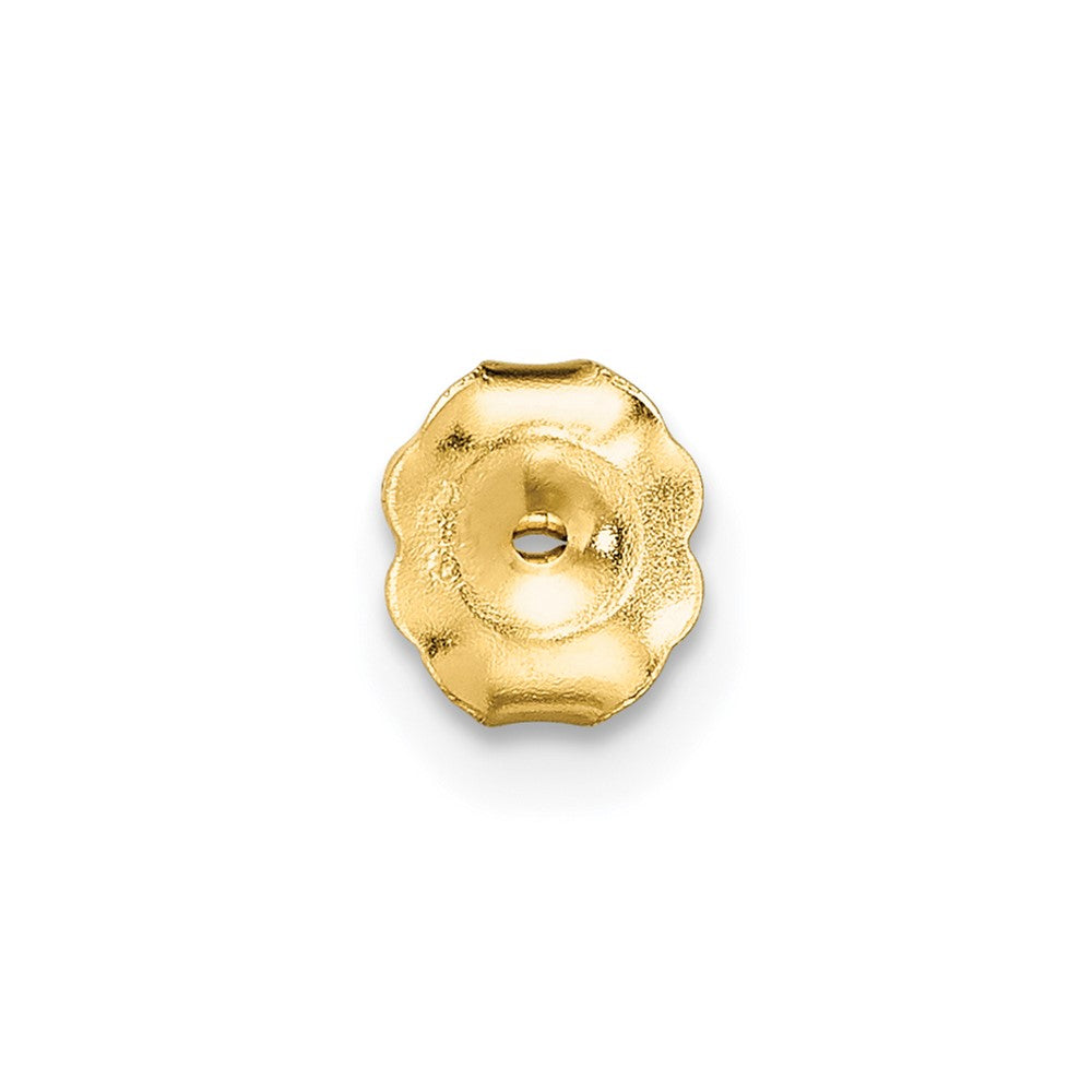 14k Yellow Gold 1/3 Ct. Certified Lab Grown Diamond VS/SI+ G+ Round Four Prong Stud Post Earrings