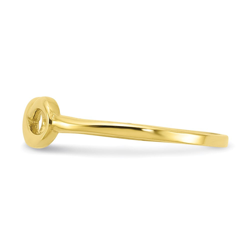 10k yellow gold ininfity ring 10c1414
