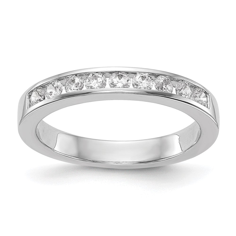 18k white gold real diamond wedding band rm2980b 079 8waa