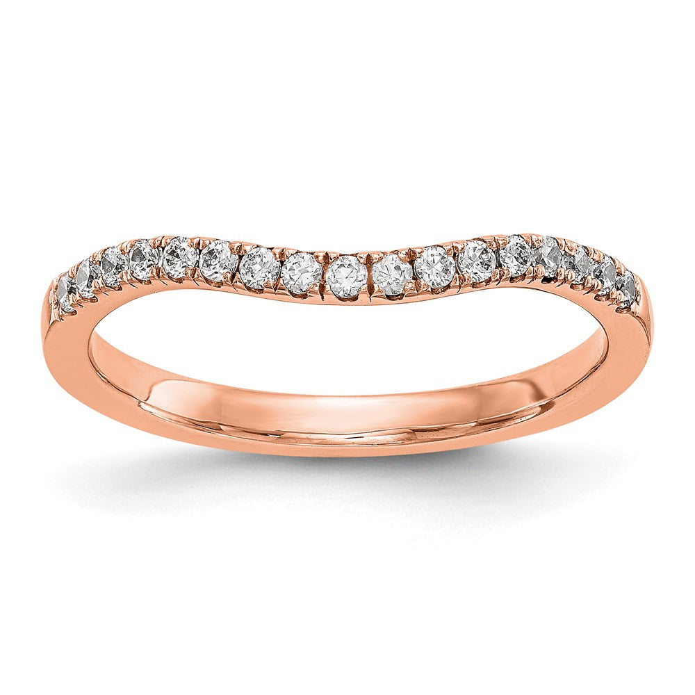 14k rose gold real diamond band rm3205b 019 raa